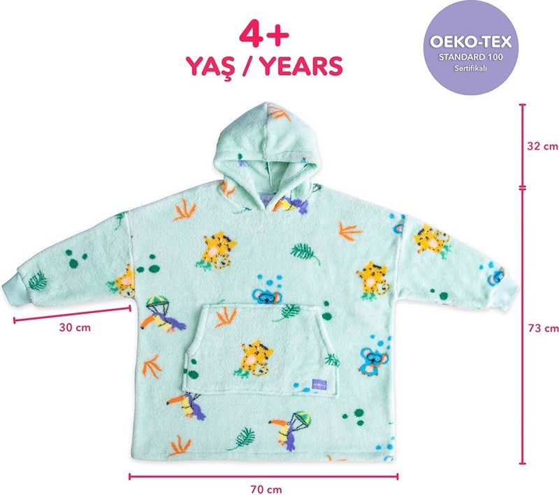 Milk&Moo Wearable Children's Blanket Jungle Friends  - Image 2