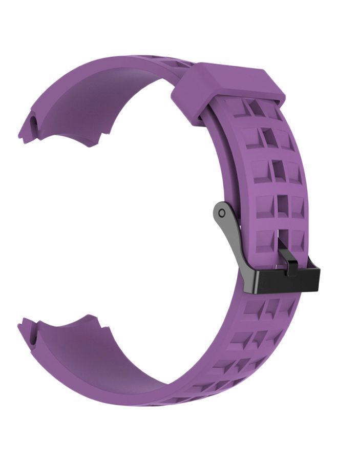 NIBEMINENT Replacement Wrist Strap For Suunto Terra Purple - Image 1