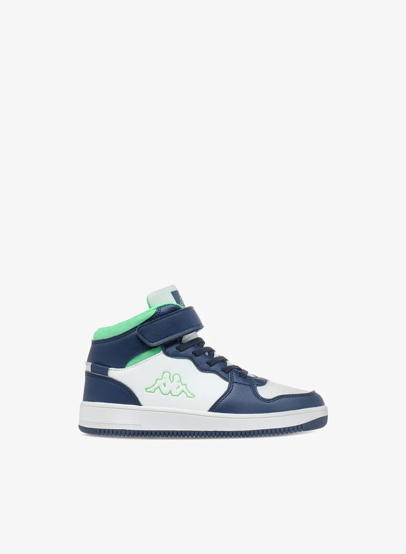 Kappa Boys' Logo Detail Sports Shoes with Hook and loop Closure