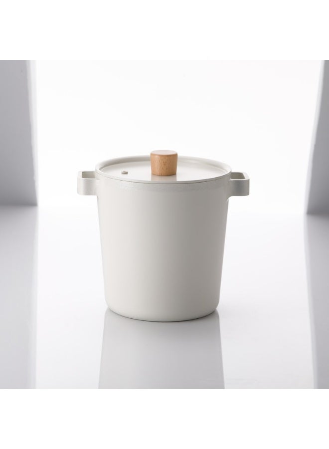 Neoflam Fika Induction Non Stick Cooking Pot White - Image 1