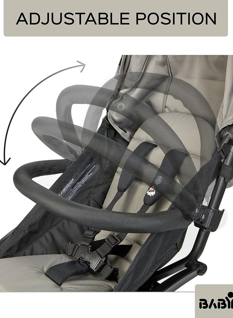 Stroller Bar for Babyzen YoYo and Yoyo+ - Armrest, Handle, Bumper and Crossbar - Oxford Cloth  - Image 3