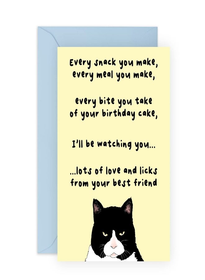 CENTRAL 23 Father's Day Card for Cat Dad - Cute Birthday Greeting From Your Cat - for Men, Him, Guys, Daddy, Papa, Gents, Pet Lovers, Old Man, Grandpa, Pops - Vegan Ink - Comes With Fun Stickers - Image 1