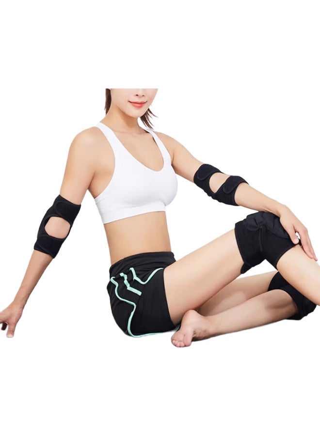 chidong Tactical Knee And Elbow Pads, Crawling And Running Sports Training, Thickened Set, Knee Joint Kneeling Anti-Fall Protective Gear - Image 1