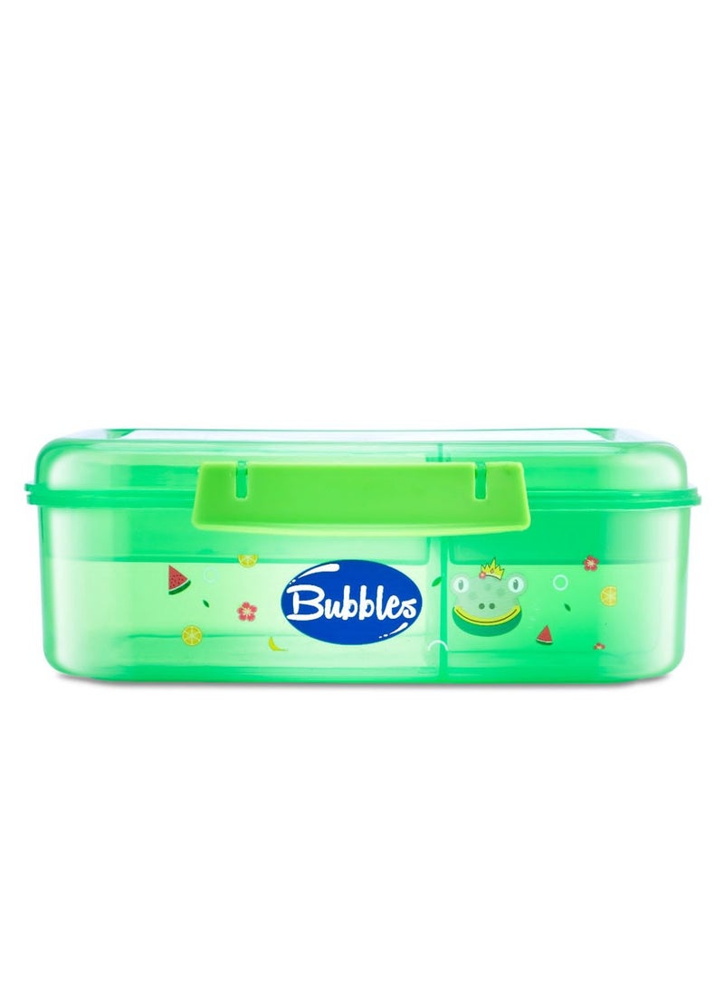 Bubbles Bubbles Hero Lunch Box Green - Multishape  - Image 1