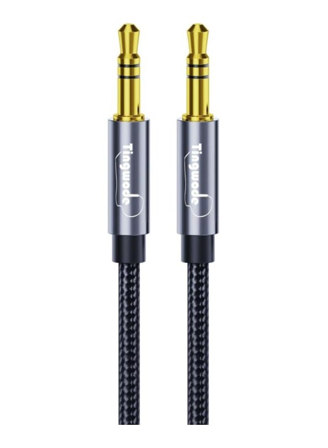 تينج ودي Tingwode AD-X1 كابل محول 3.5 ملم AUX Audio إلى 3.5 AUX نقل الصوت 1200 ملم - أحمر
فضة
أسود
بنفسجي - Image 1