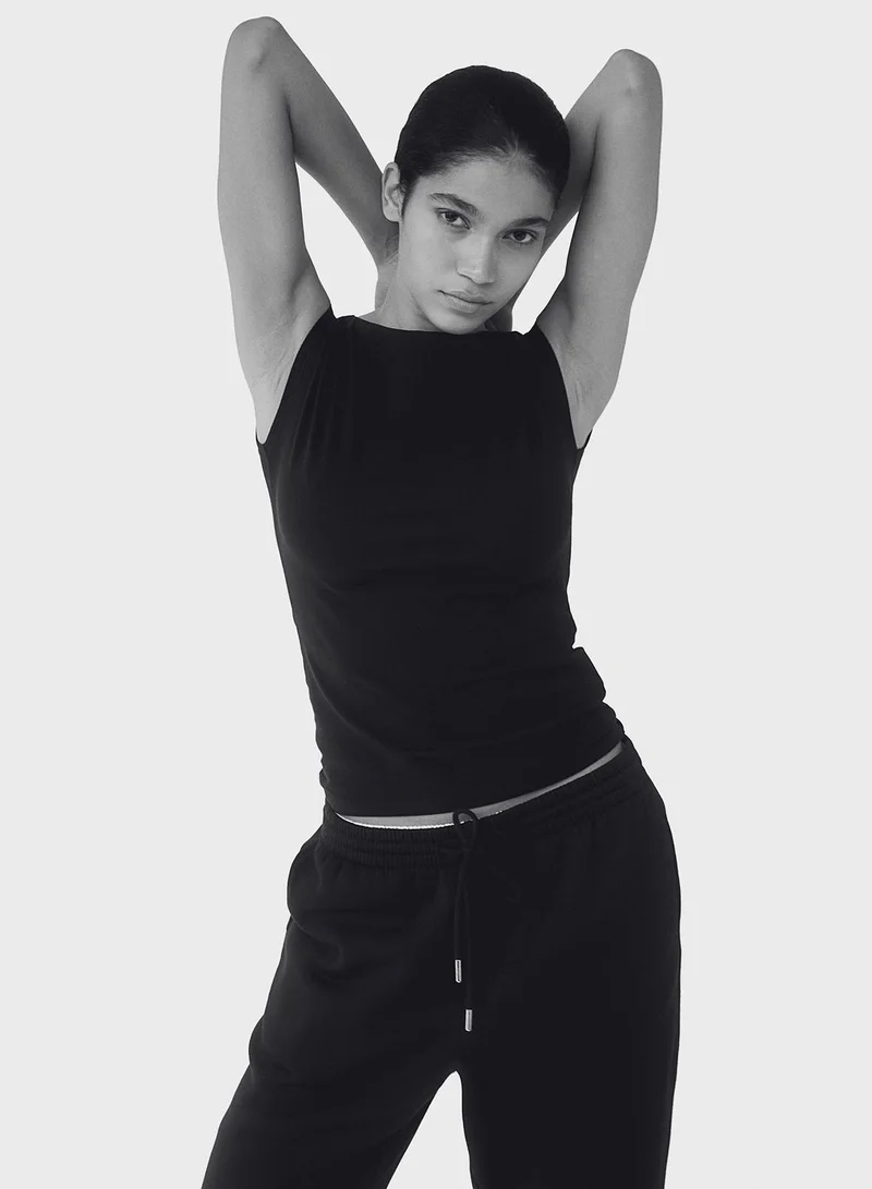 H&M Cap Sleeve Top