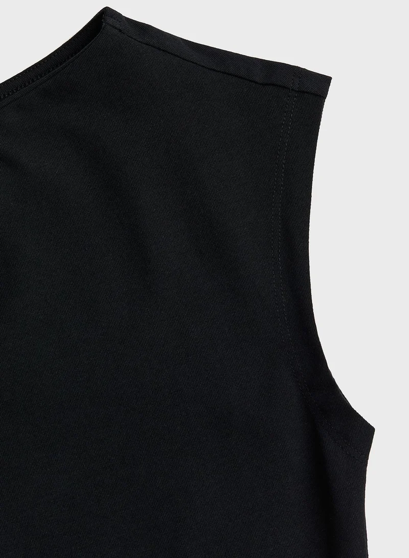 H&M Cap Sleeve Top