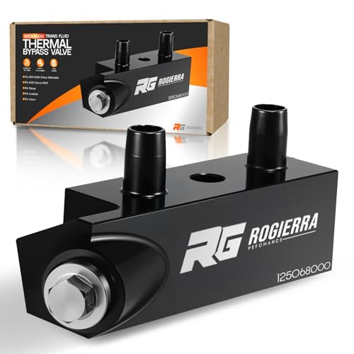Rogierra Thermal Bypass Valve for 6L80 Transmission Fit for 20142018 Chevy SilveradoGMC Sierra 1500TahoeEscaladeYukon 43L53L62L Replaces OE 125068000 - Image 1