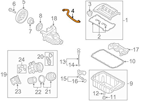 Bomunik 2005-2012 For MINI Hose R55 R56 R57 R58 R59 Crankcase Vent Hose Valve Cover Replacement No. # 11157605186 11157565449 - Image 5