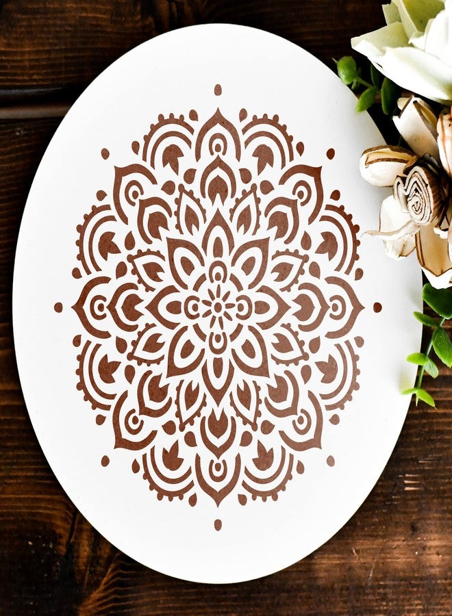 Stencil Revolution Mandala Stencil Template - Reusable Large or Small Mandala Sizes for Crafts - Perfect Wall Stencils for Home Decor - Image 5