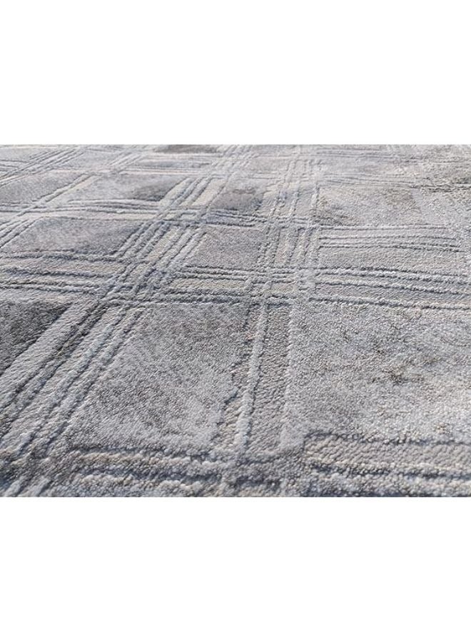 Harmony Home Soft Fluffy Carpet, 160x230 cm, Durable Braided Cashmere Anti-Slip Rug for Living Room, Bedroom & Dining Room, Rectangular Indoor Decorative Carpet, Grey - Image 5