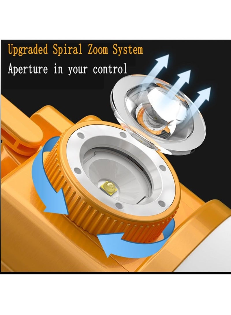 Camping Lantern Upgraded LED Lanterns Solar Powerm Portable Rechargeable Lights USB Light Flashlight Ipx6 Watterproff for Emergency Outdoor Power Outage Hiking (Green) - Image 5