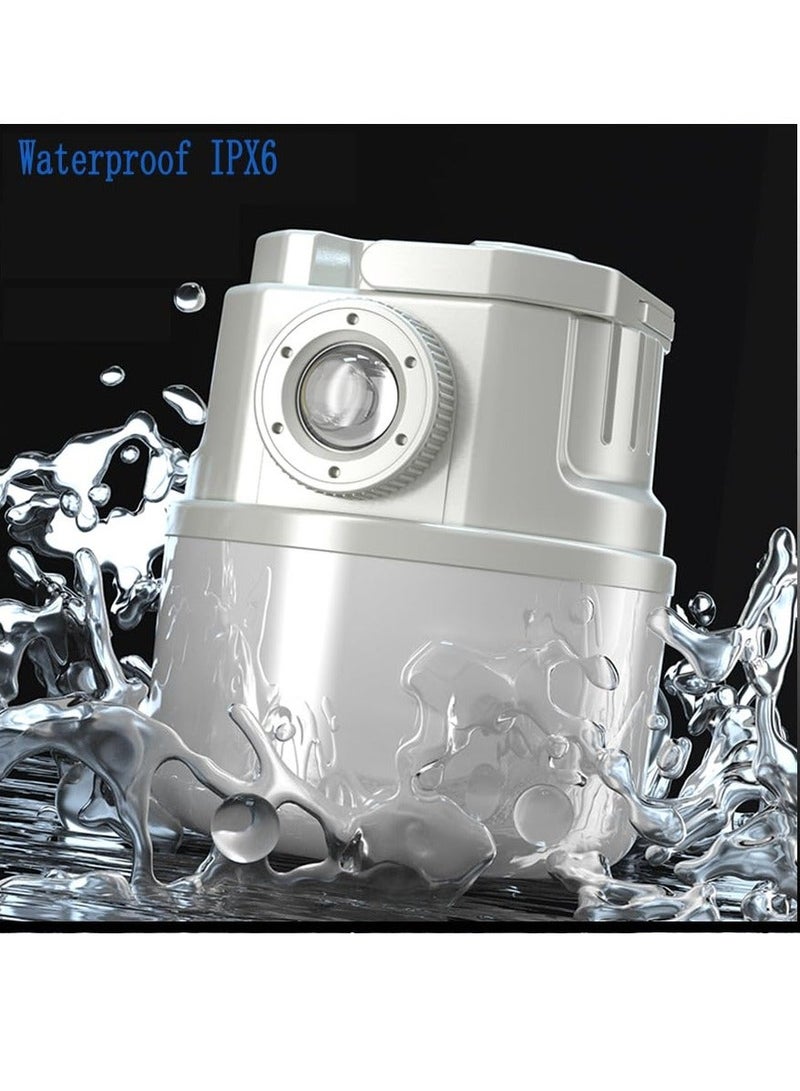 Camping Lantern Upgraded LED Lanterns Solar Powerm Portable Rechargeable Lights USB Light Flashlight Ipx6 Watterproff for Emergency Outdoor Power Outage Hiking (Green) - Image 4