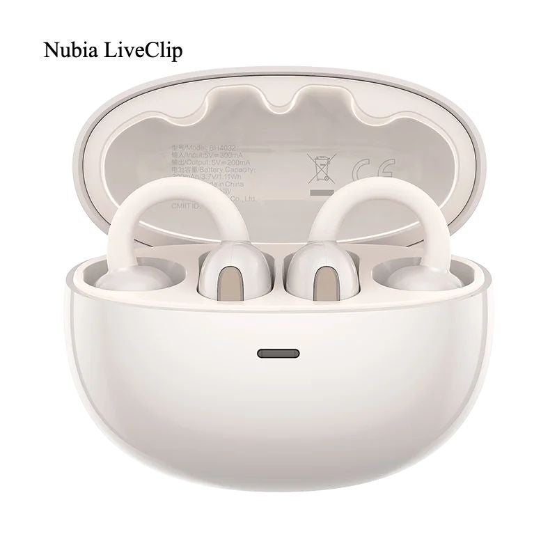 نوبيا سماعة لاسلكية Nubia LiveClip - أبيض - Image 1