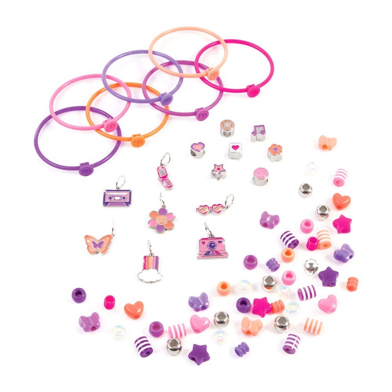 Make It Real DIY Fashion Beaded Bangle Bracelets Craft Kit - Image 2