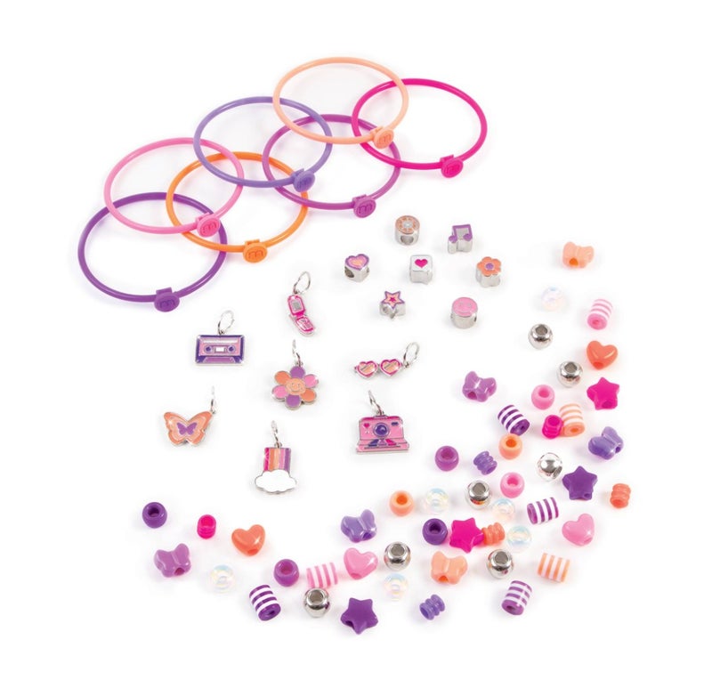 Make It Real DIY Fashion Beaded Bangle Bracelets Craft Kit - Image 2