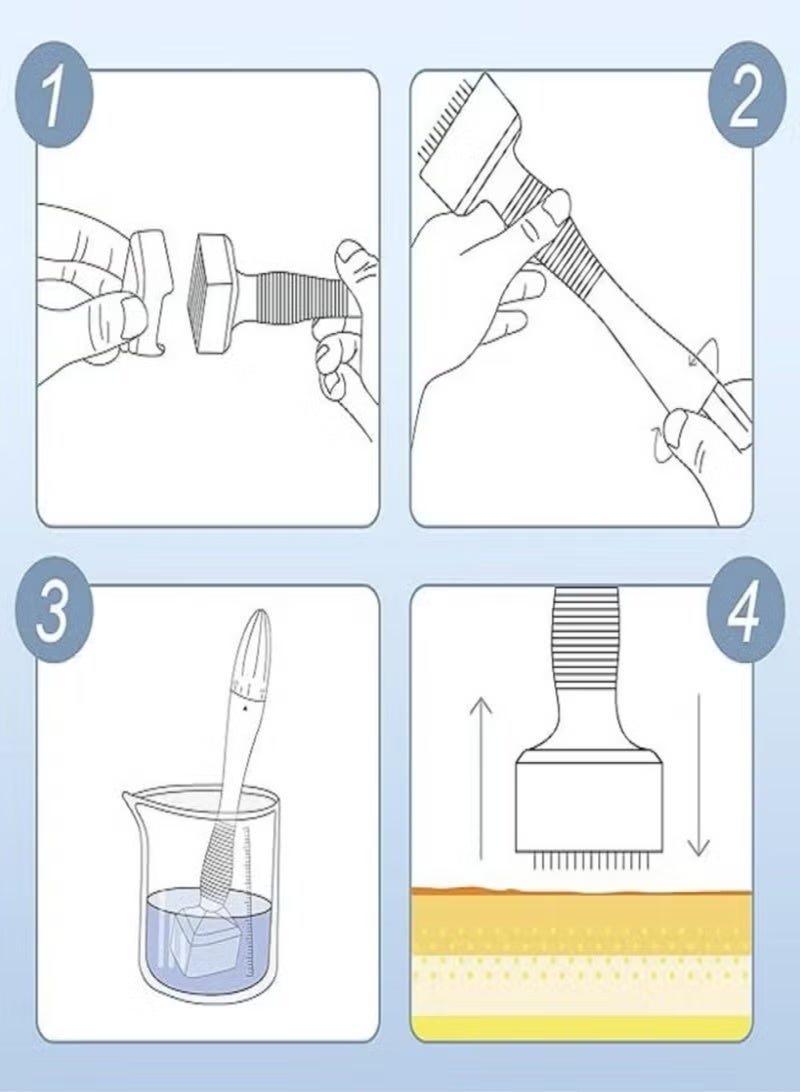 قلم ديرما ستامب قابل للتعديل (0 مم - 3 مم) بإبر من التيتانيوم - Image 3
