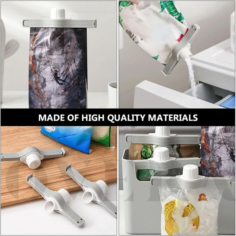 Overa Sealing Clips Food Bag Clips Food Sealing Clips Food Bag Clips with Spout for Food Outlet Bag Clips for Food Storage Sealing Clip 9 - Image 2