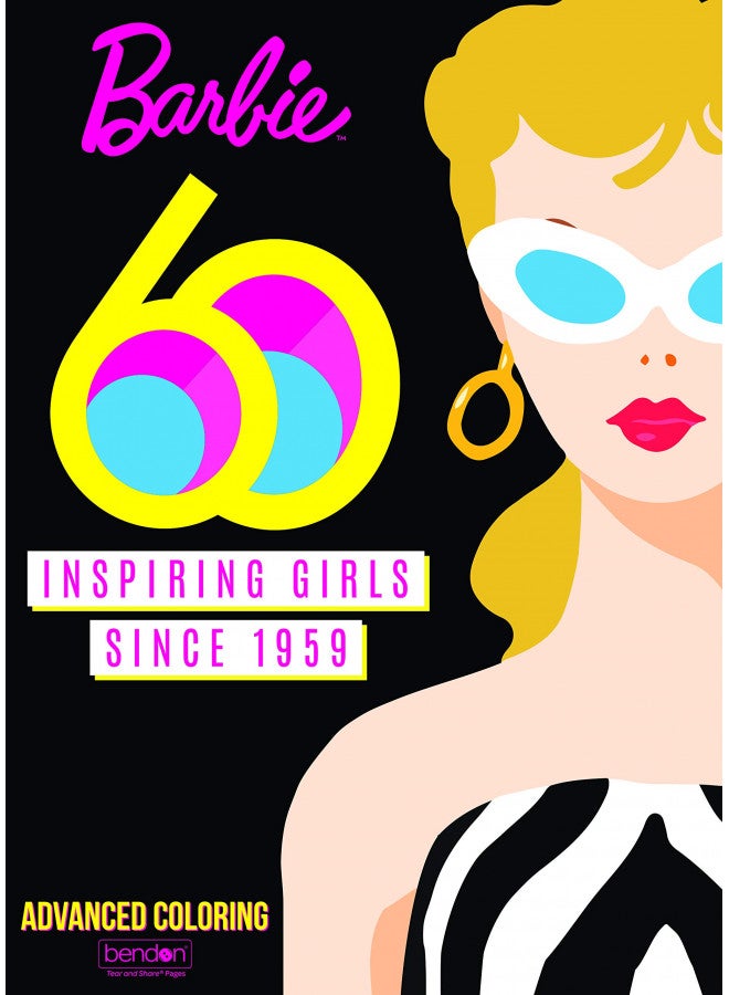 Bendon Barbie Coloring & Activity Book (Barbie 60 Advanced) - Image 1
