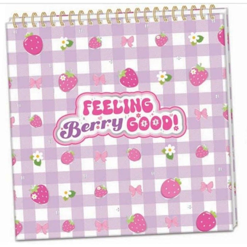 Hot Focus Mega Sketching Fun Strawberry Stationery Set (Hardcover)
