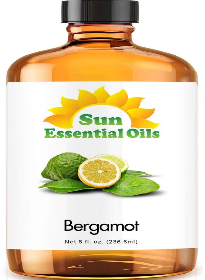 Sun Essential Oils 8oz - Bergamot Essential Oil - 8 Fluid Ounces - Image 1