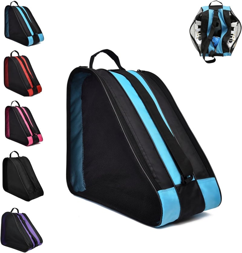 DAYONG Roller Skate Bags, Oxford Cloth Ice Inline Skates Bag with Adjustable Shoulder Strap for Kids and Adult, Large Capacity Skate Bag for Skates Shoes, Helmet Other Skate Accessories. - Image 1