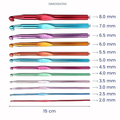 FAIRY FIRST Crochet Needles, Knitting Needles, Crochet Kit, Crochet Hook, Knitting Kit, Needle Set, Knitting Needle Set, Crochet Needle, Crochet Set, Crochet Hook Set - Image 2