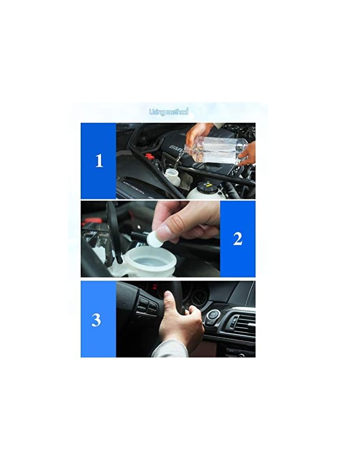 HSR ملحقات سيارات HSR في 10 قطع أقراص تنظيف ممسحة السيارة الفوارة منظف زجاج السيارة - Image 3