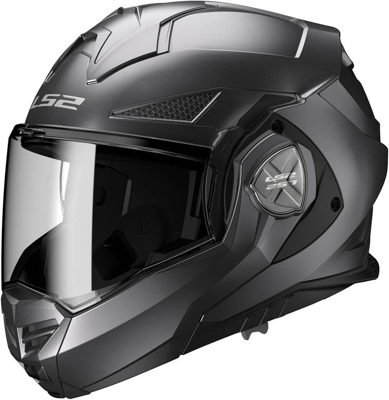 LS2 Advant X Modular Helmet - Matte Titanium - Image 1
