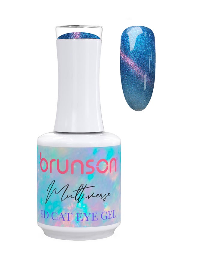 Multiverse 9D Cat Eye Gel Polish Galaxy Magnetic UV LED Gel Nail polish 18ml Chameleon Magnetic Gel Soak Off UV LED Gelish Polish D05N