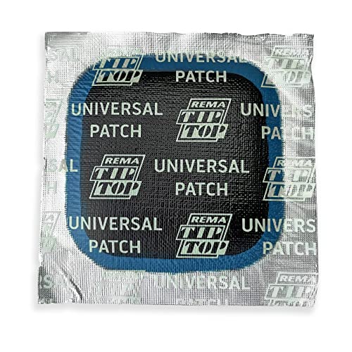 Rema Tip Top 50 UP6 Patch Universal Tire Repair Unit Square Blue Back Patches - Image 2