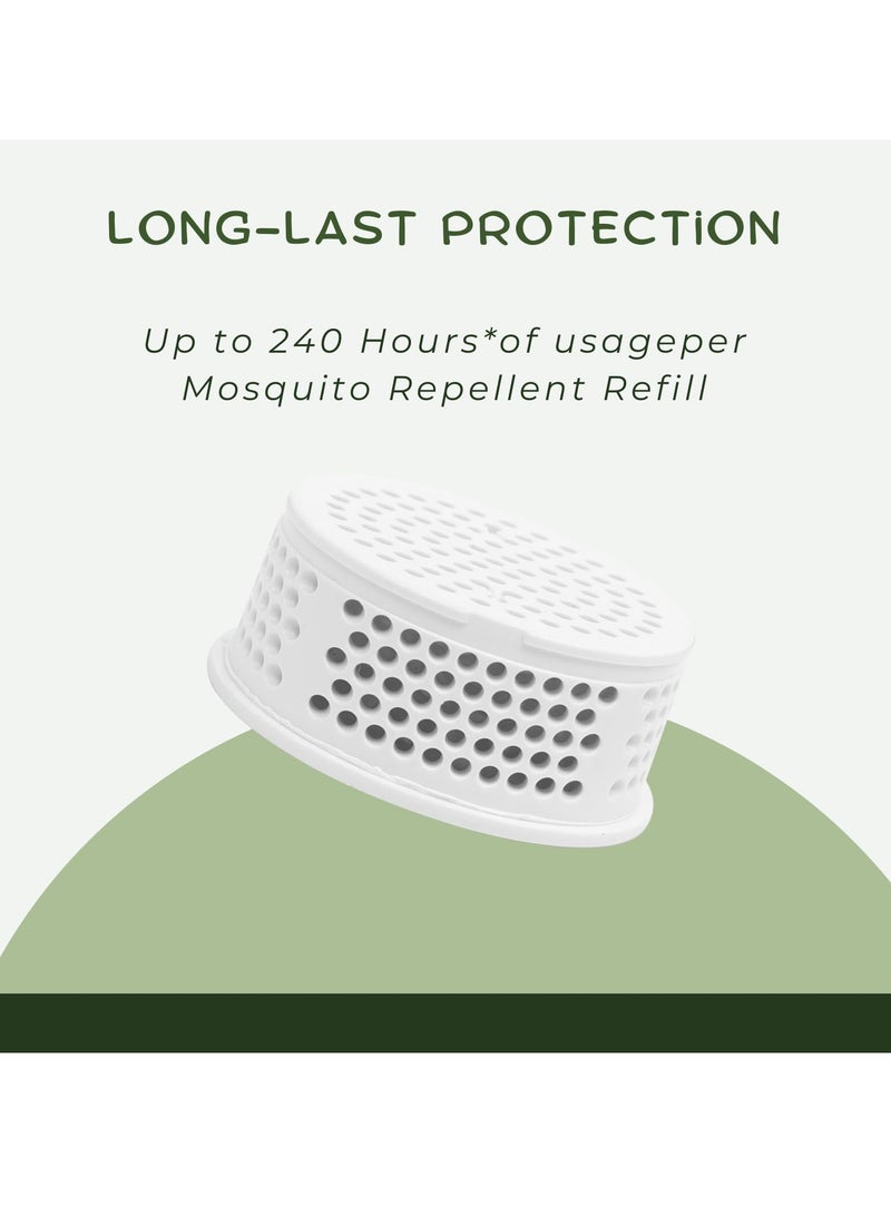 سيوسي مبيد البعوض الإلكتروني، طارد الحشرات الداخلي والخارجي، منطقة خالية من البعوض بطول 30 قدمًا، جهاز طارد البعوض قابل لإعادة الشحن - Image 5