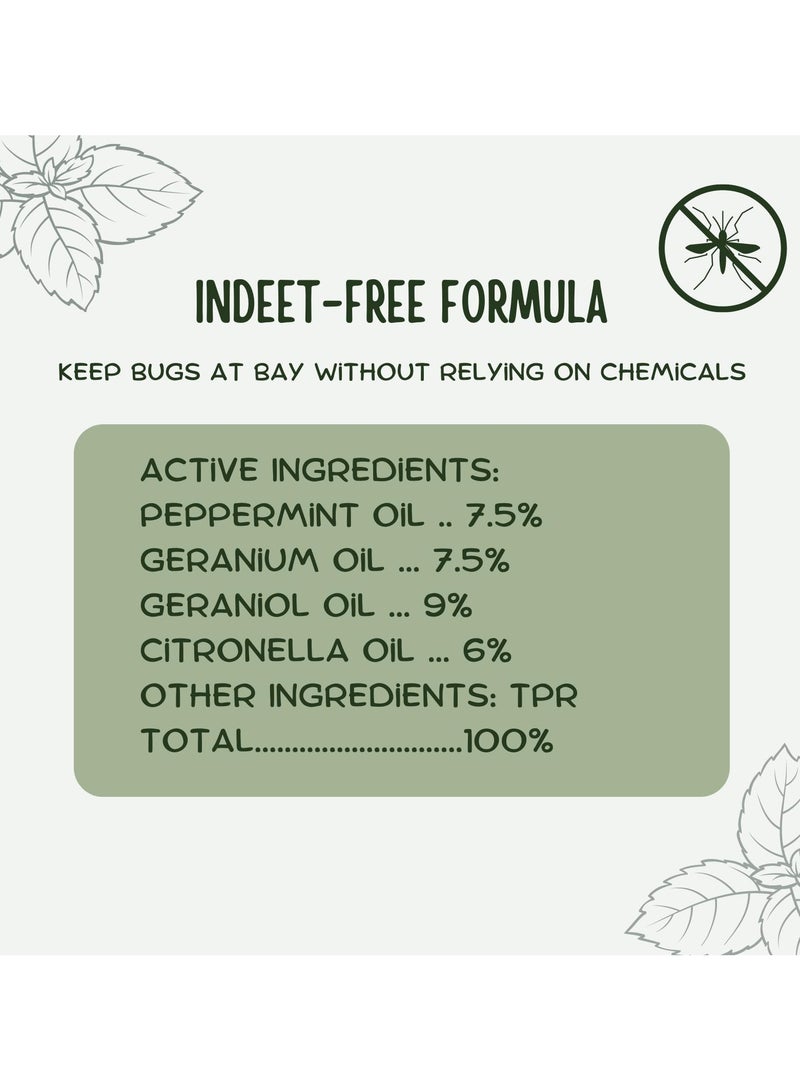 سيوسي مبيد البعوض الإلكتروني، طارد الحشرات الداخلي والخارجي، منطقة خالية من البعوض بطول 30 قدمًا، جهاز طارد البعوض قابل لإعادة الشحن - Image 2