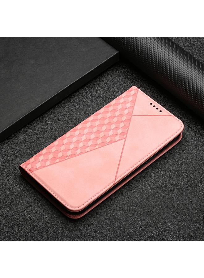 Zaboon Case For iPhone 11 Diamond Pattern Splicing Skin Feel Magnetic Horizontal Flip Leather Case with Card Slots & Holder & Wallet - Image 2