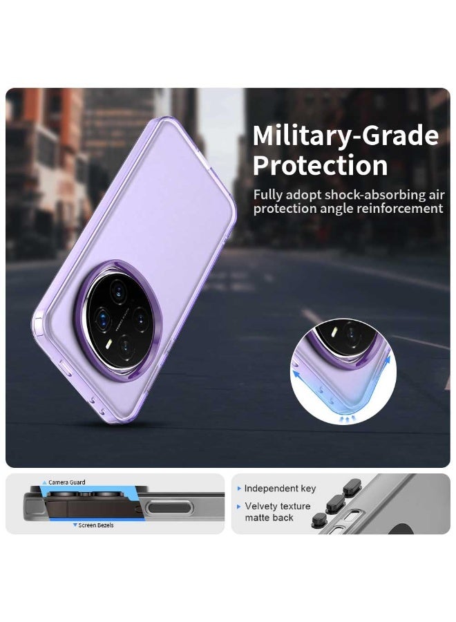 general Case for Honor Magic 7 Lite Case, Anti-Fingerprint Rugged Soft TPU Shockproof Translucent Back Slim Protective Phone Case Cover for Honor Magic 7 Lite - Image 3