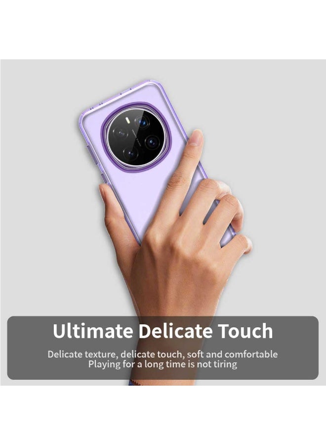 general Case for Honor Magic 7 Lite Case, Anti-Fingerprint Rugged Soft TPU Shockproof Translucent Back Slim Protective Phone Case Cover for Honor Magic 7 Lite - Image 5