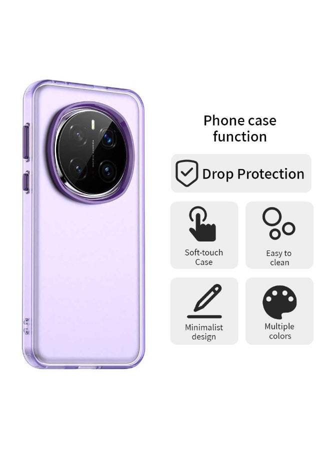 general Case for Honor Magic 7 Lite Case, Anti-Fingerprint Rugged Soft TPU Shockproof Translucent Back Slim Protective Phone Case Cover for Honor Magic 7 Lite - Image 2