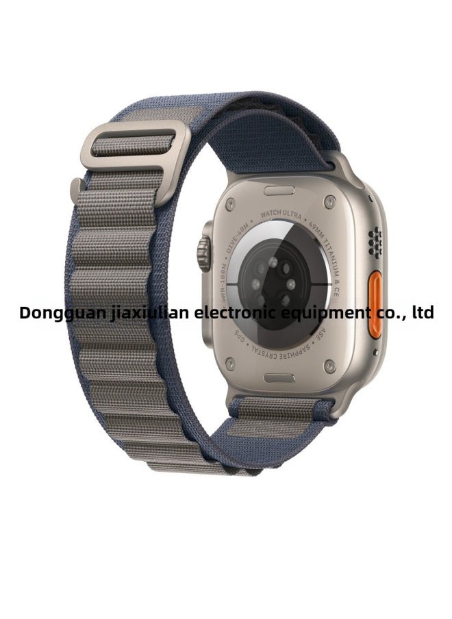 Generic - Alpine Loop Strap For Apple Smart Watch 49 Iwatch Nylon Strap Ultra2-Color:Other Colors (metal Headband Buckle) - Image 1