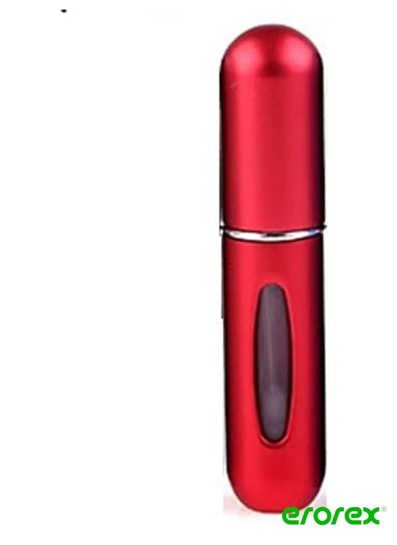 erorex - Portable perfume bottle 5 ml Mini refillable empty perfume atomizer Spray bottle perfume pump box - Image 1