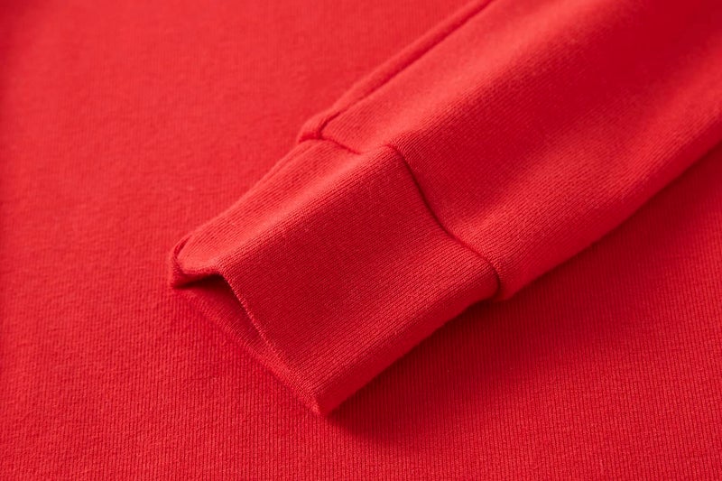 Winging Day Toddler Kids Girls Boys Soft Comfy Cotton Thermal Underwear Set Solid Color Red Valentine's Day Sleepwear Pajamas Pjs 2pcs size 2T - Image 5