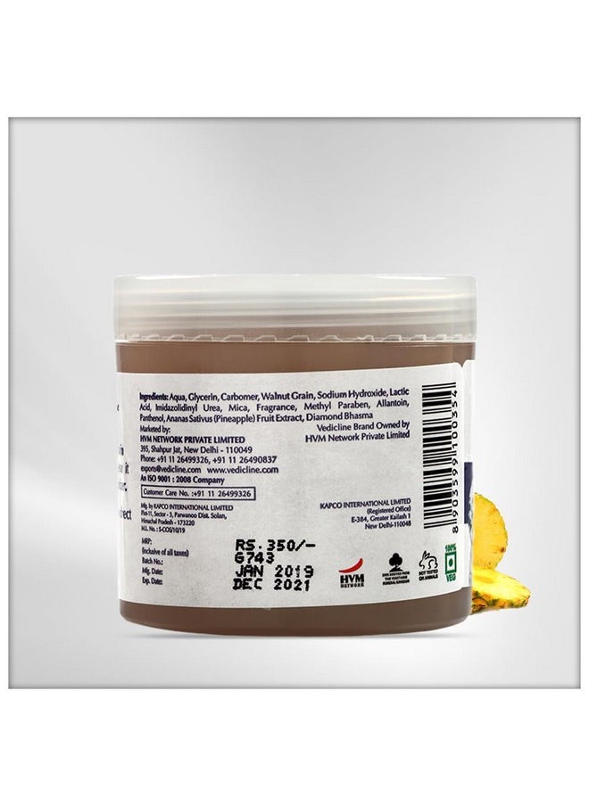 Vedic Line Vedicline Diamond Tejas Scrub, Eliminate Dirt & Impurities, Dead Skin With Diamond Bhasma And Mica For Soft Skin,100Ml  - Image 3