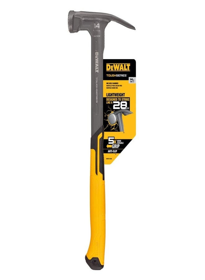 DeWalt DWHT51138X 14-oz XP Checkered Face Magnetic Mig Weld Framing Hammer - Image 3