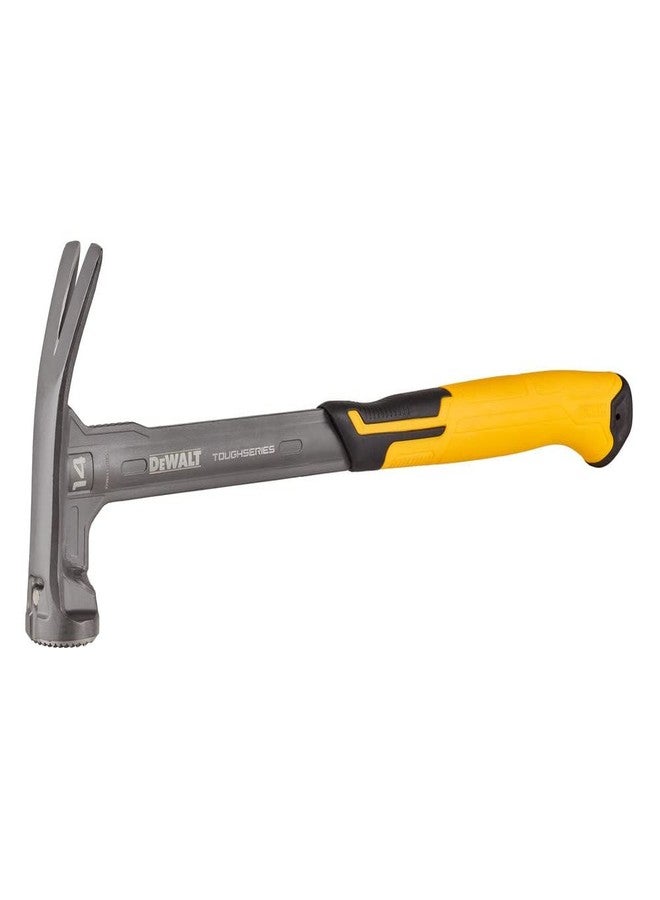 DeWalt DWHT51138X 14-oz XP Checkered Face Magnetic Mig Weld Framing Hammer - Image 2