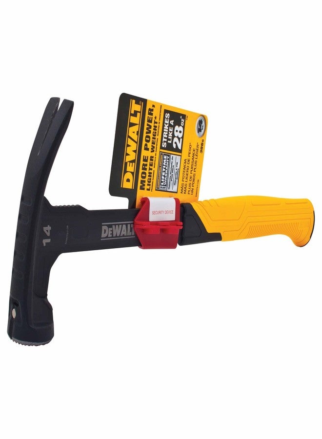 DeWalt DWHT51138X 14-oz XP Checkered Face Magnetic Mig Weld Framing Hammer - Image 4