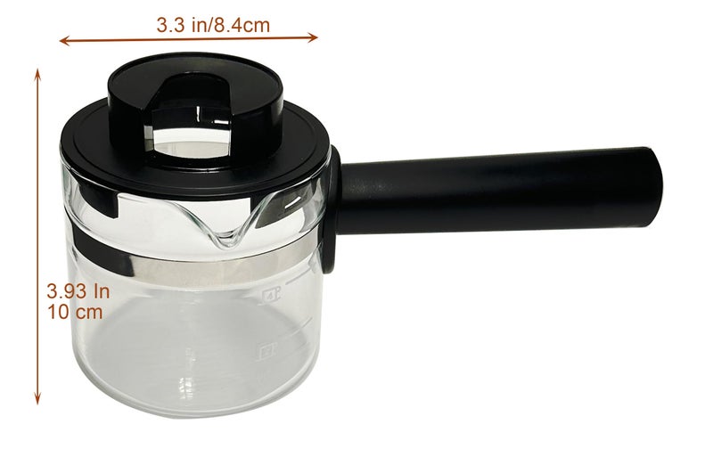 cupsync 4 Cup Glass Espresso Coffee Carafe Compatible with Mr. Coffee, Krups, Salton, DeLonghi, Imusa, and espresso coffee maker Suitable for most espresso coffee makers on the market. - Image 5