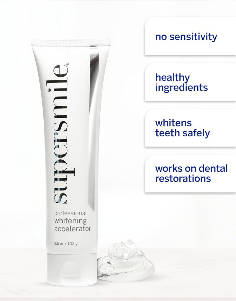 Supersmile Professional Whitening Accelerator  Powerful Whitening without Sensitivity  Safe and Effective on Dental Restorations 36 Oz - Image 3