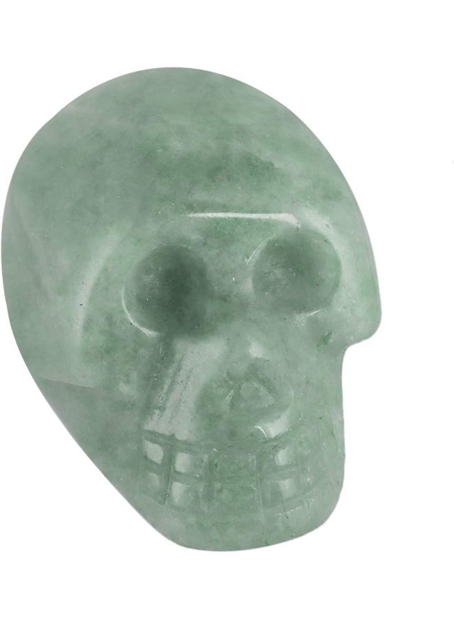 mookaitedecor 1 Inch Assorted Crystal Skull Sculpture Set of 5 Hand Carved Gemstone Statue Figurine Collectible Healing Reiki - Image 2