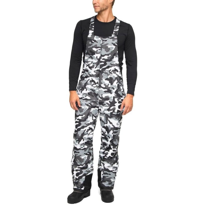 Arctix Men's Essential Insulated Bib Overalls, A6 Camo Black, XX-Large/32" Inseam - Image 1