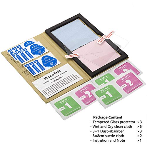Macolink Screen Protector compatible Nikon Zf Z5 Z6 Z7 Z6II Z6III Z7II Z8 Z9, Tempered Glass Camera Protector Film for Nikon Z62 Z72 (3 Pack) - Image 3