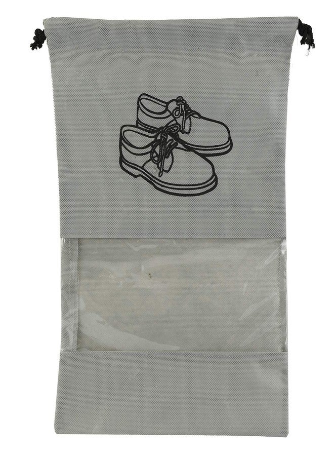 BANCROFT Shoe Cover Bag for Travel & Storage String Bag Organizer, Portable Travel Shoe Tote Bags Pouches Travel Shoe Cover (Pack of 10) - Image 2